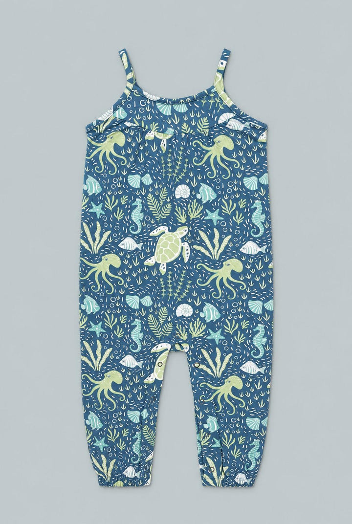 Tank Pant Romper - Under The Sea
