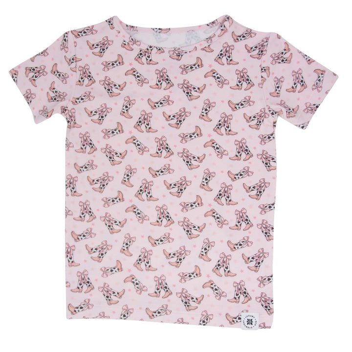 Bows Summer Pajama Set - Cowhide Boots