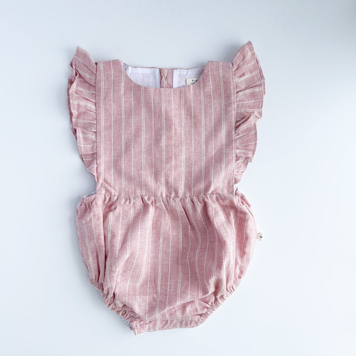 Ruffle Sunsuit - Old Rose