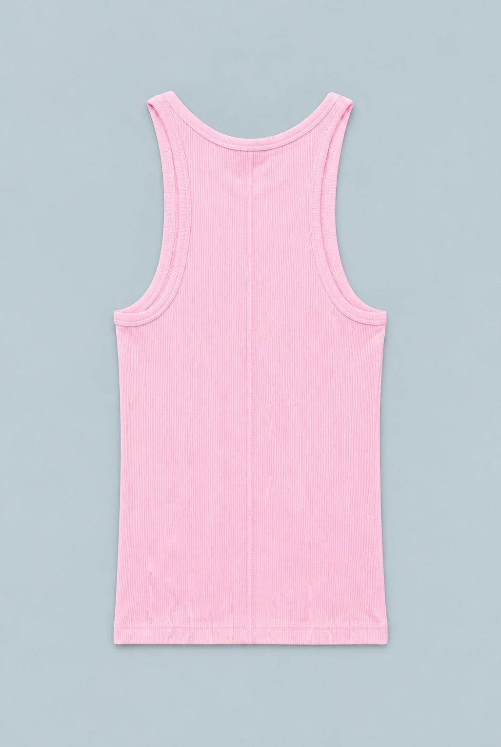 Ribbed Tank Top - Pink
