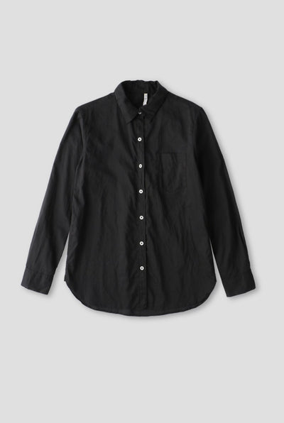 Basic Lawn Shirt - Washed Black