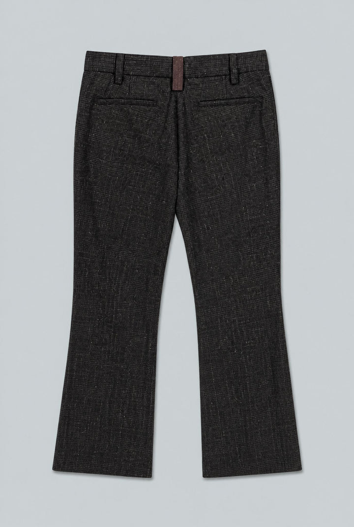 Bootcut Pants - Marrone/Nero (Brown/Black Prince Of Wales Check)