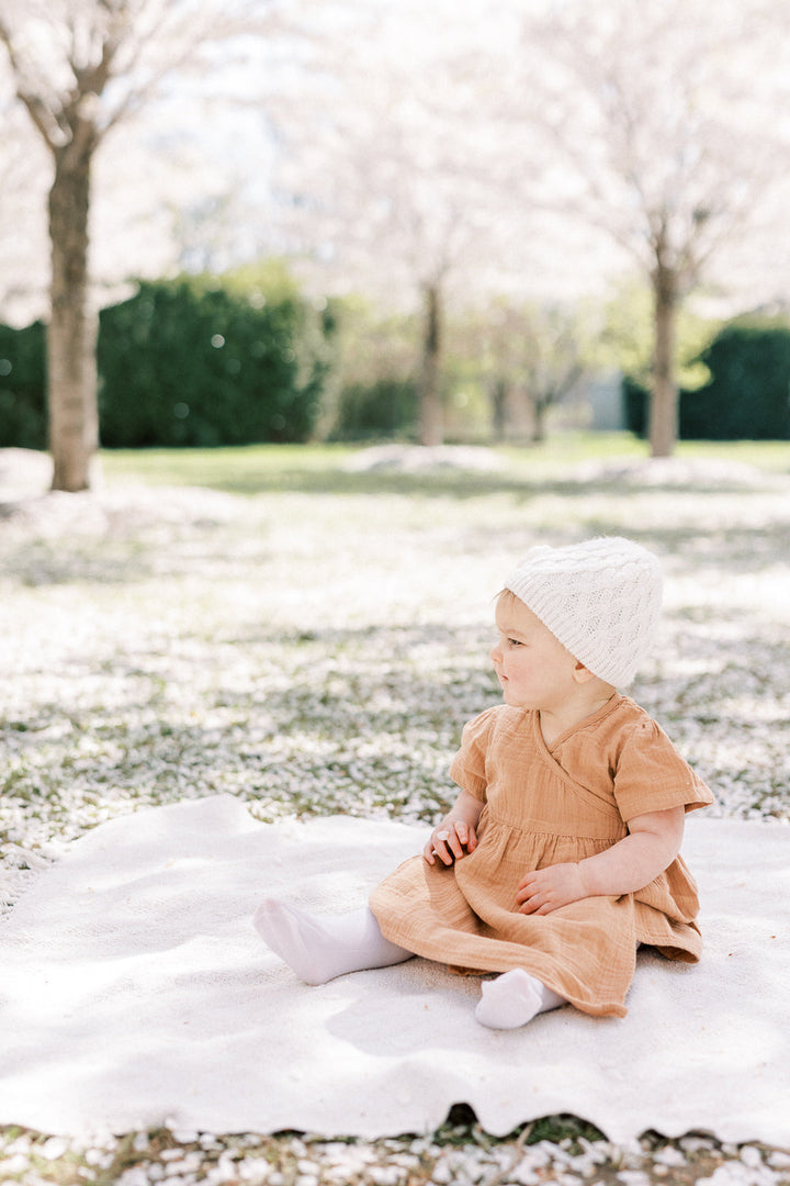 Baby Alice Dress - Rust