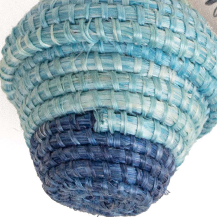 Woven Keychain - Blue