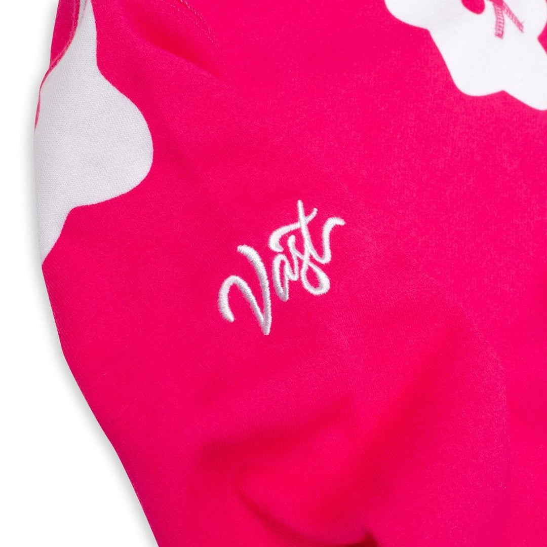 Flower Patch Crewneck Sweatshirt - Fuchsia