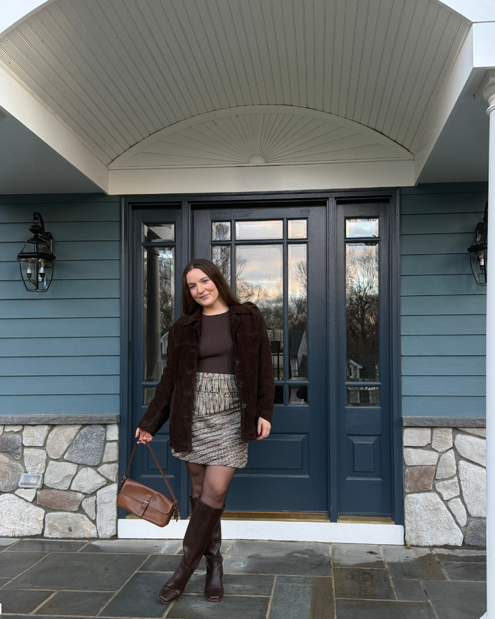 A-Line Skirt - Roast Birch