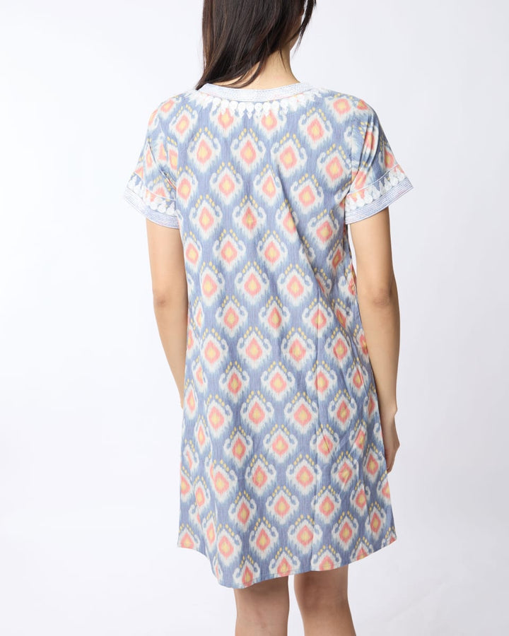 Eden Dress - Blue