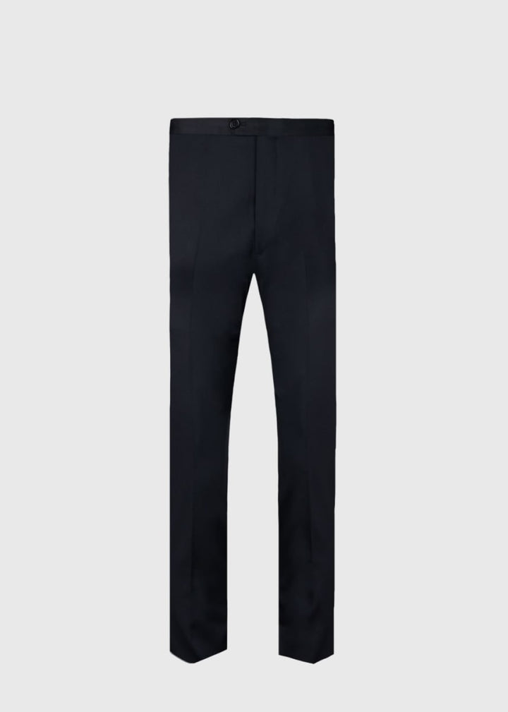 2Pc Peak Satin Lapel Tuxedo - Navy - 40 - Tuxedo