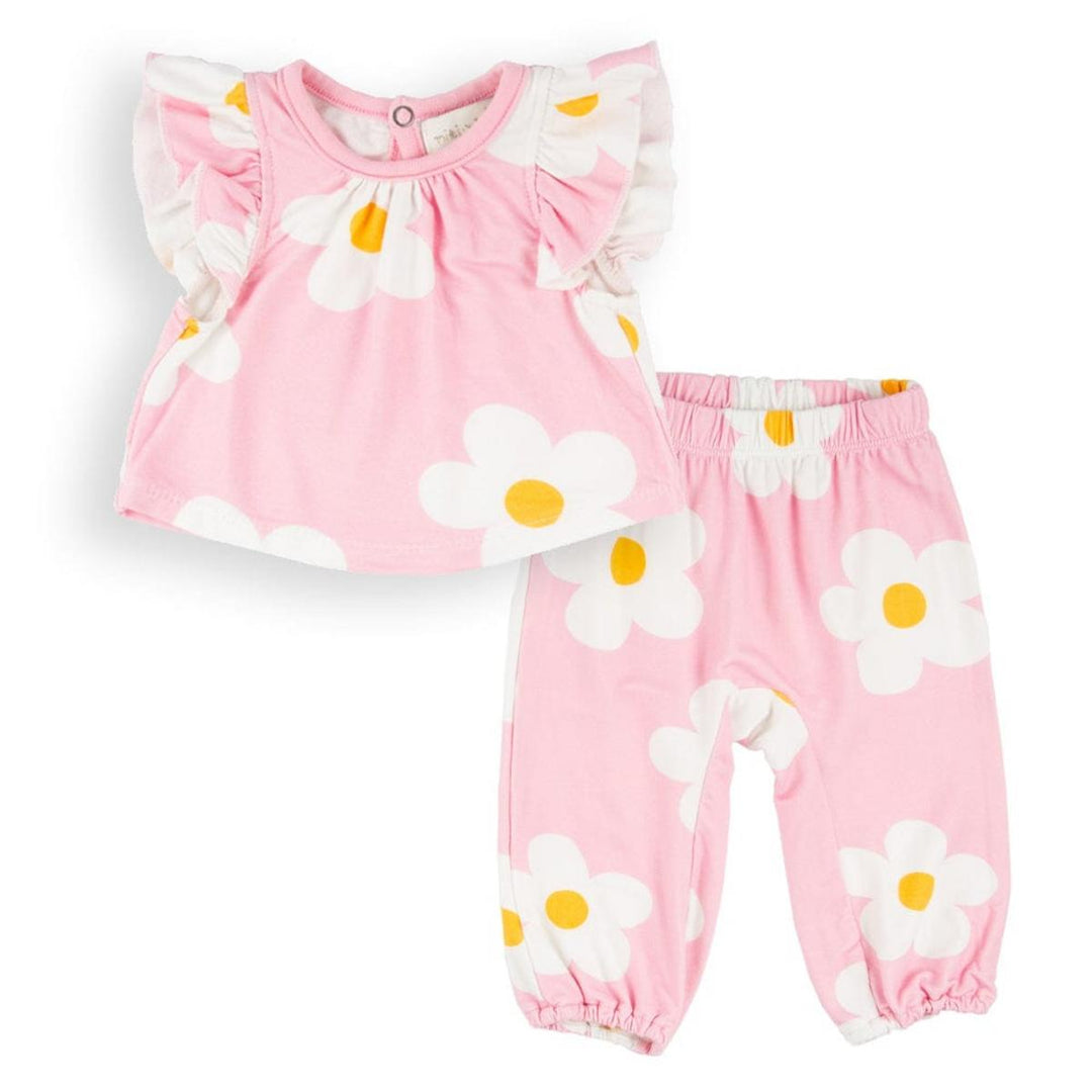 Yasi Pant Set - Lavender Daisies