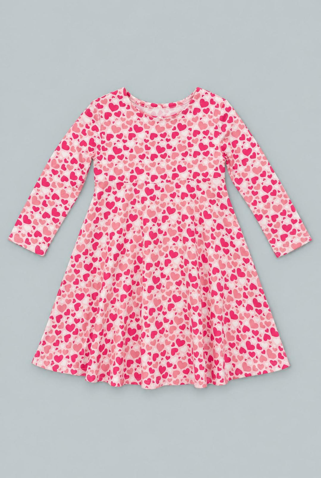 Twirly Bow Dress - Be Mine