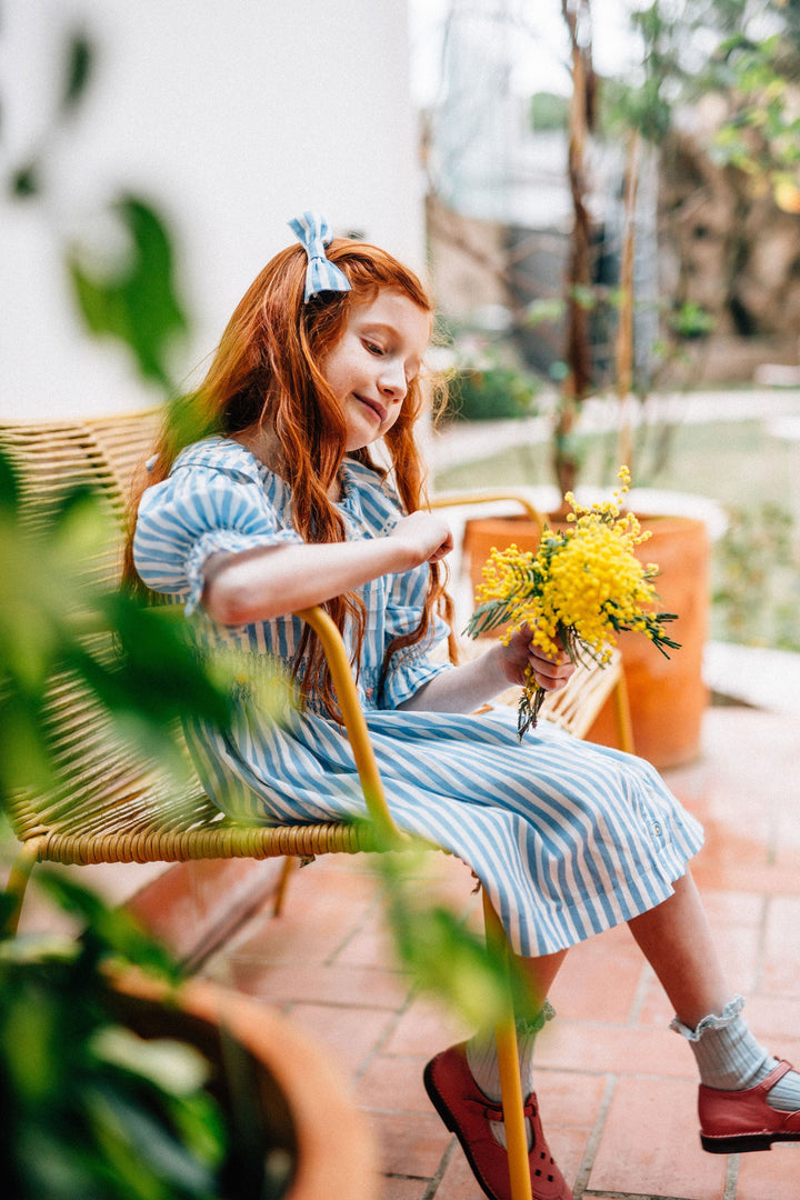 Rosalie Dress - Deauville Stripes