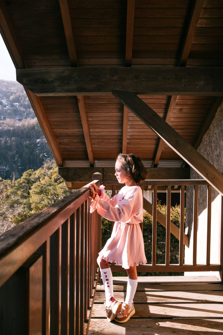 Robe Justine Terry - Blush