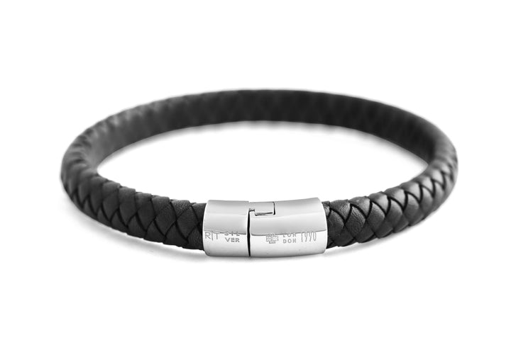 Classic Cobra Bracelet In Black - Black