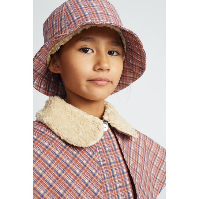 Aiko Hat - Red Tartan Check