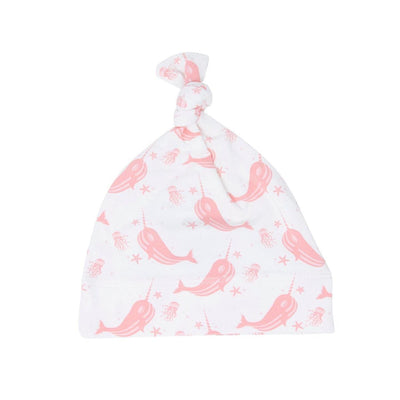Knot Hat - Narwhal Pink