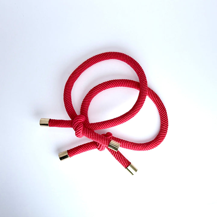 Gold-touch Rope Hair Ties