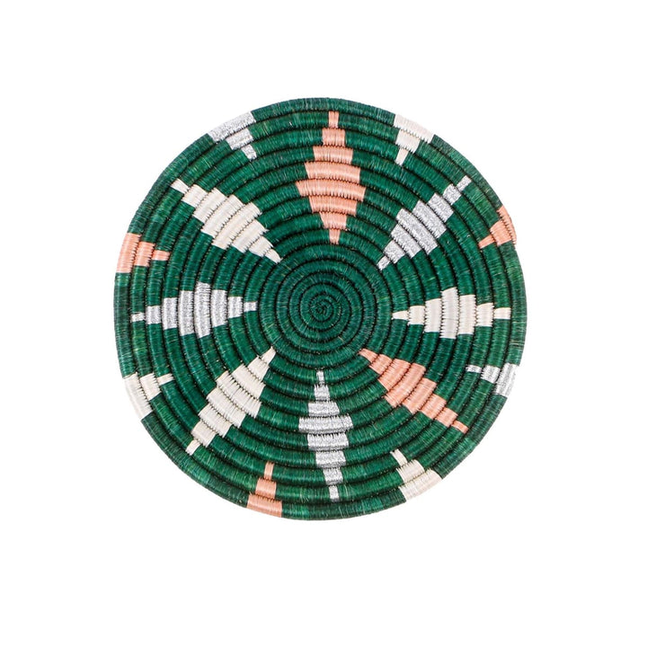 Holiday Woven Bowl - 6" Jadi Metallic