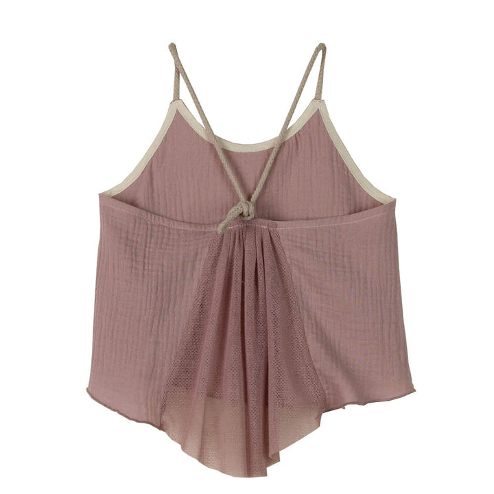 Blouse With Straps - Pink
