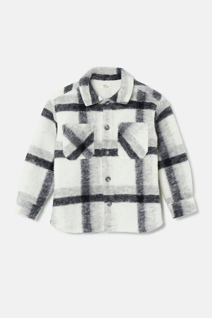 Sweet Plaid Overshirt - Unique