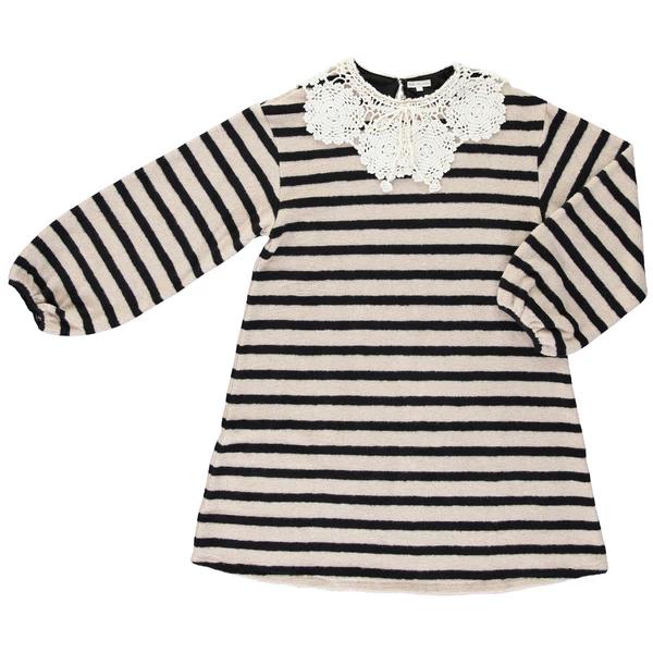 Cleo Dress - Parisian Stripes