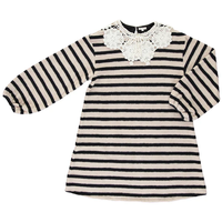 Cleo Dress - Parisian Stripes