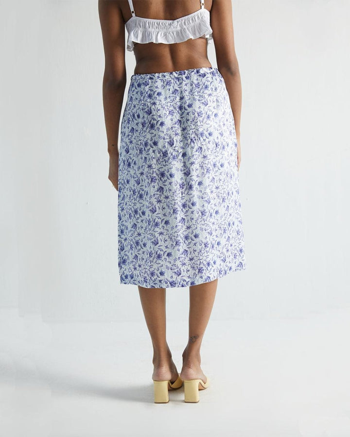 The Brunch Skirt - Purple Porcelain
