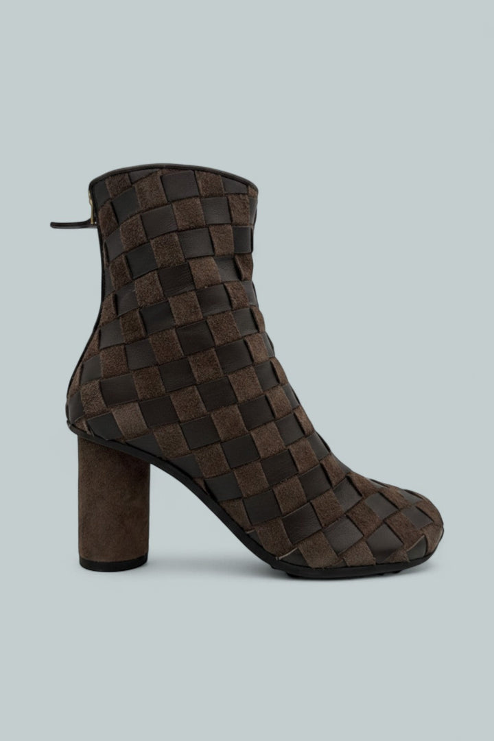 Atomic Ankle Boots - Dark Bitter