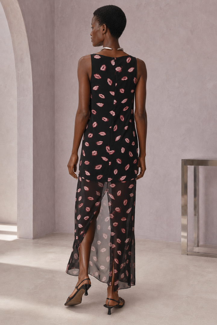 Katrin Dress - Black Kisses