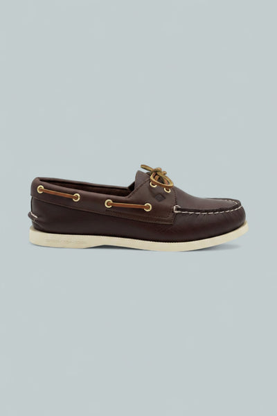 Authentic Original 2-Eye Leather Boat Shoes - Brown