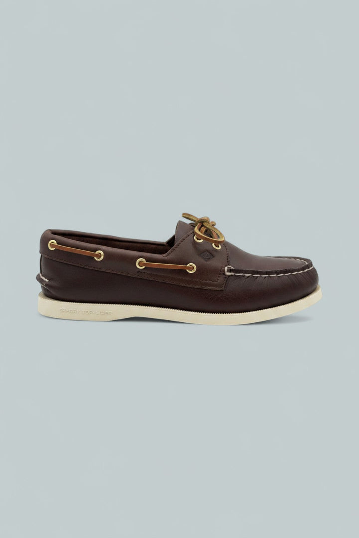 Authentic Original 2-Eye Leather Boat Shoes - Brown