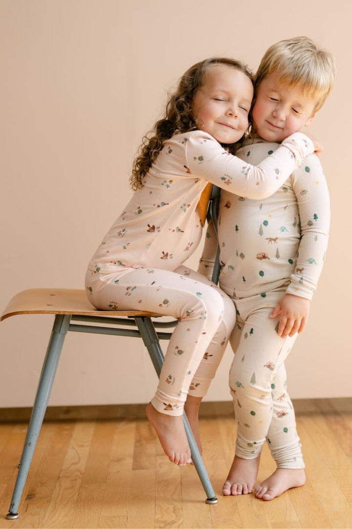 Toddler Modal Pajama Set - Camping