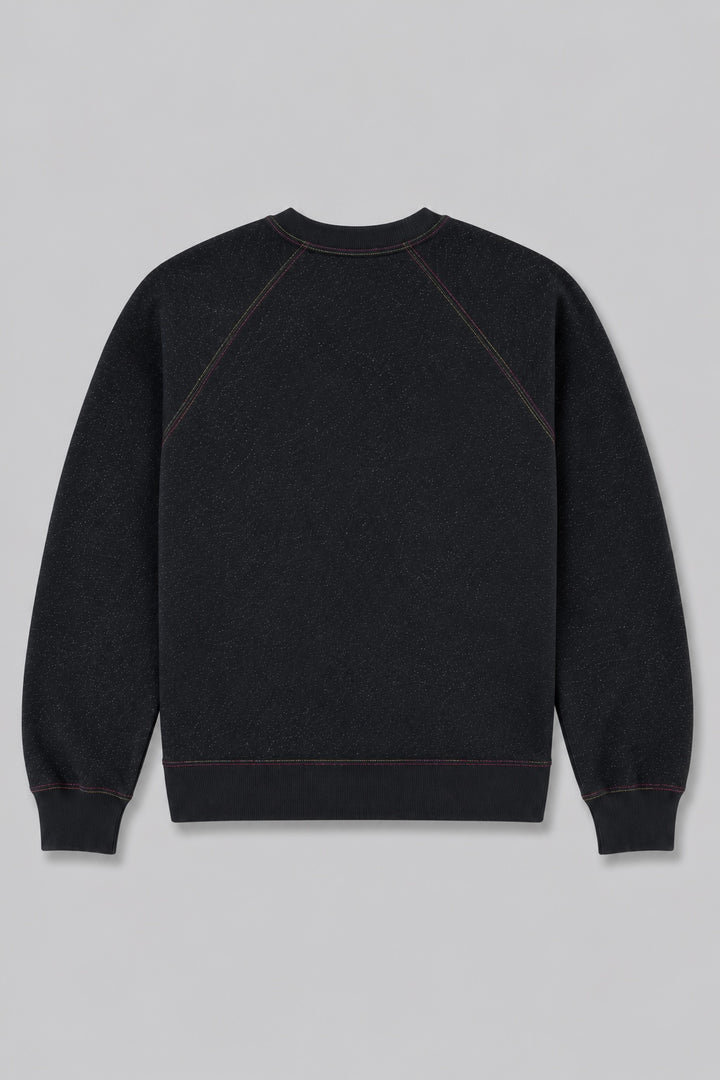 Something To Smile In Sweatshirt - Black