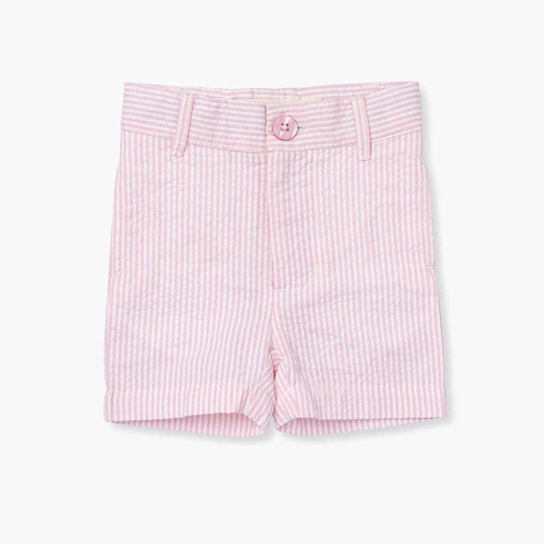 Old Sport Shorts - Pink Seersucker