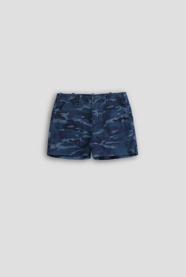 Surplus Short Shorts - Navy Camouflage