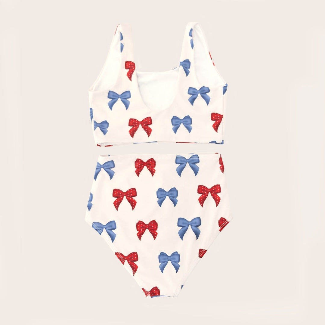 Two Piece Tank - Americana Bow