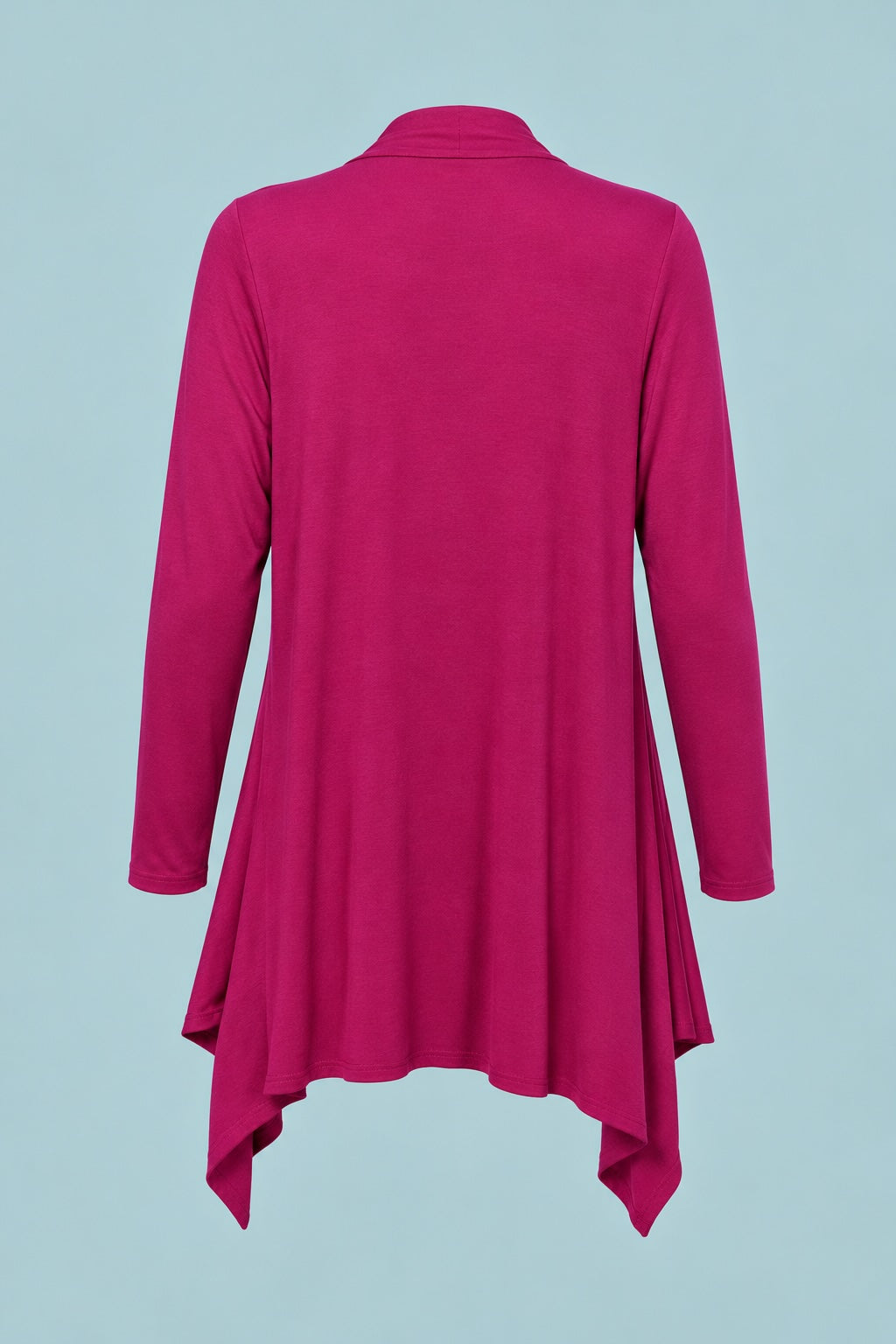 Go With The Flow Cardi Shawl - Berry