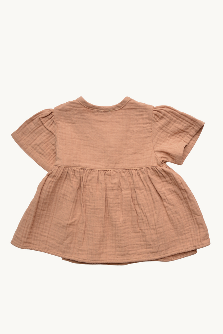 Baby Alice Dress - Rust