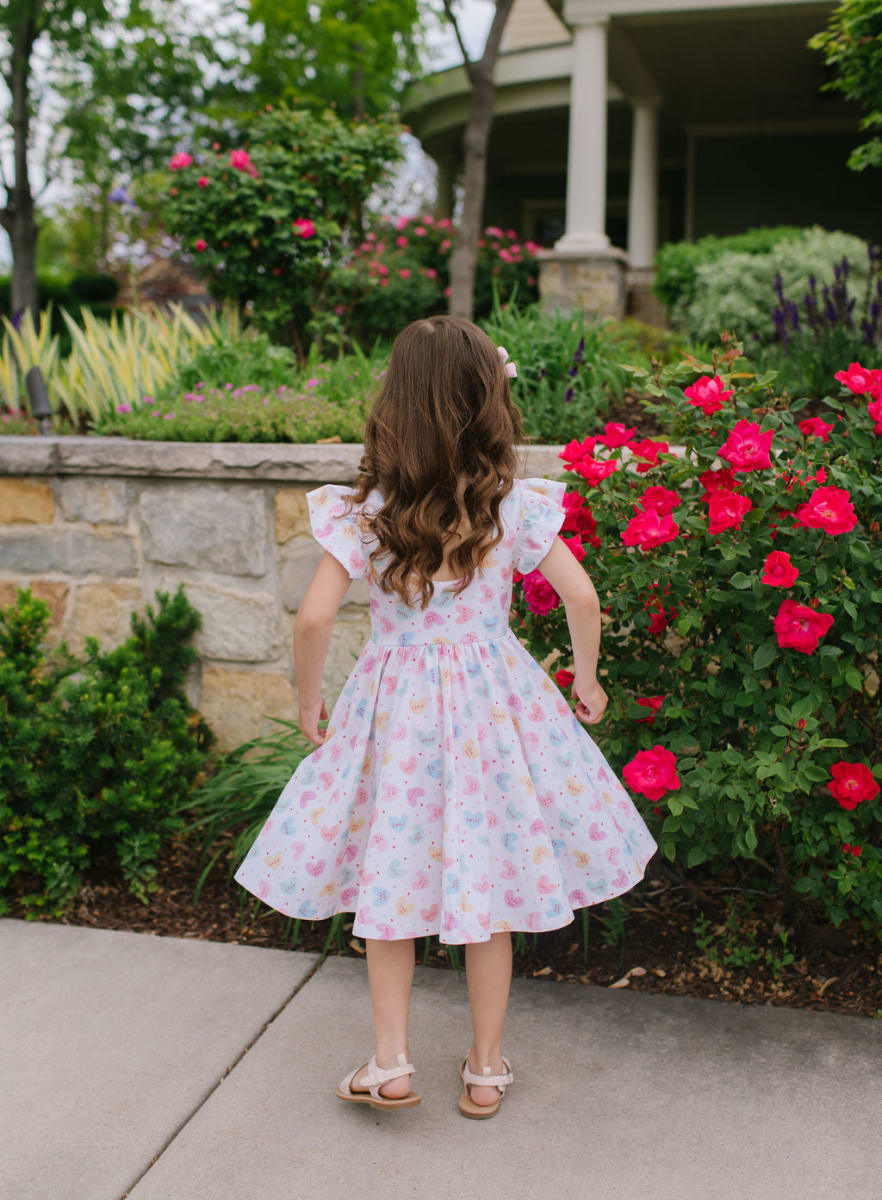 Olivia Dress - Candy Hearts