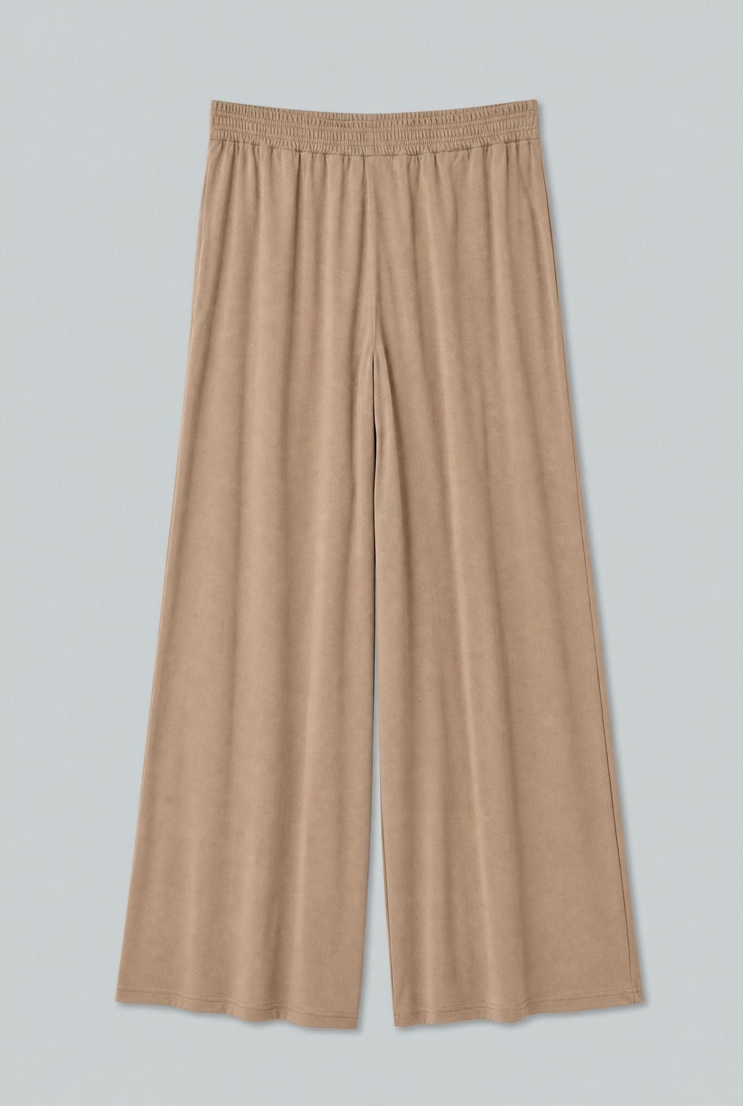 Amelia Envers Satin Trousers - Dark Brown
