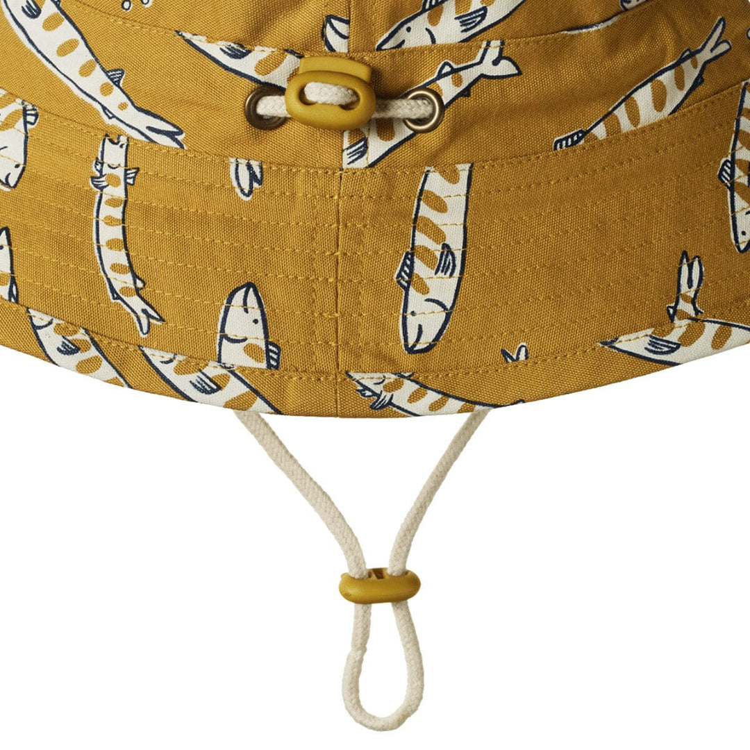 Bucket Sunhat - South Seas Palm Print Hats Nature Baby 