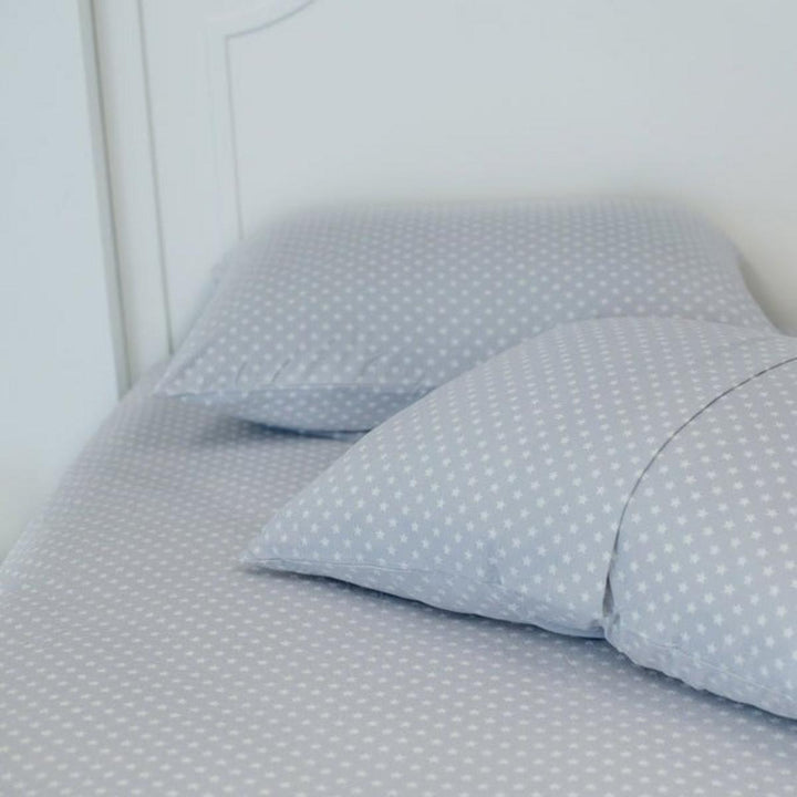 Fitted Sheet Twin - Stars Grey