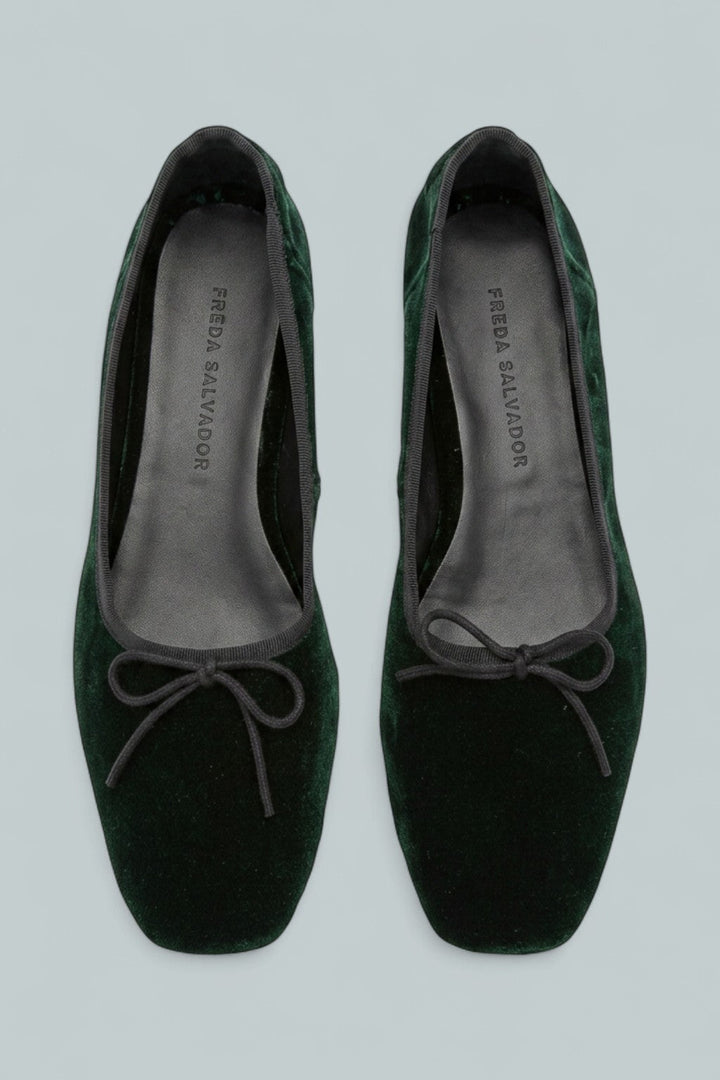 Jada Slip On Woven Bow Flats - Emldvelvet