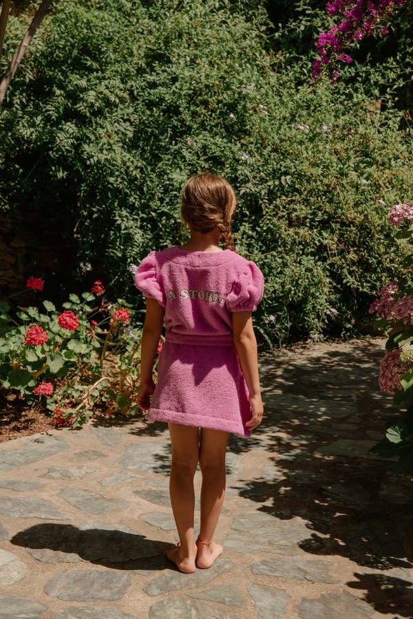 Veste De Bain Celeste - Super Pink