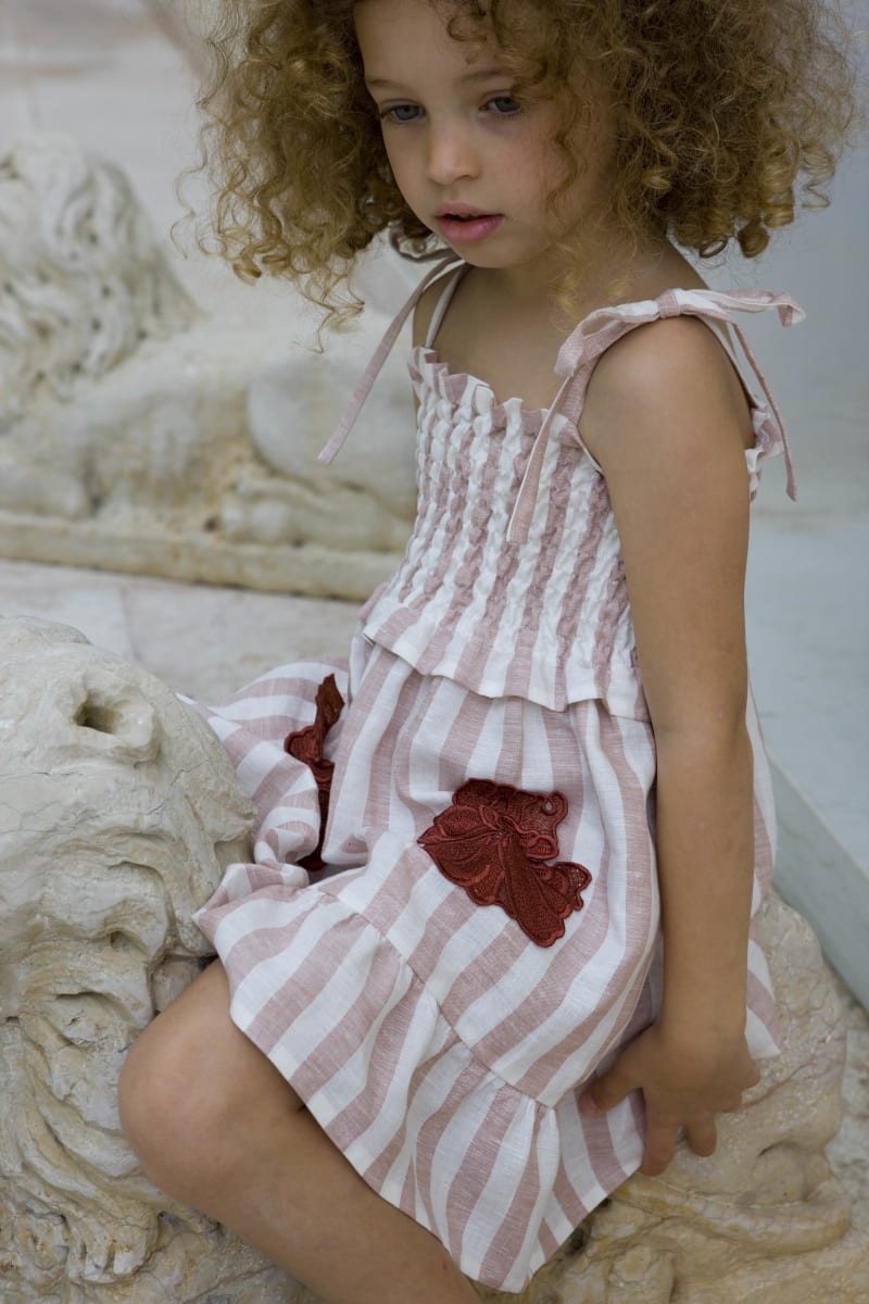 Agata - Rust & Ivory Lines