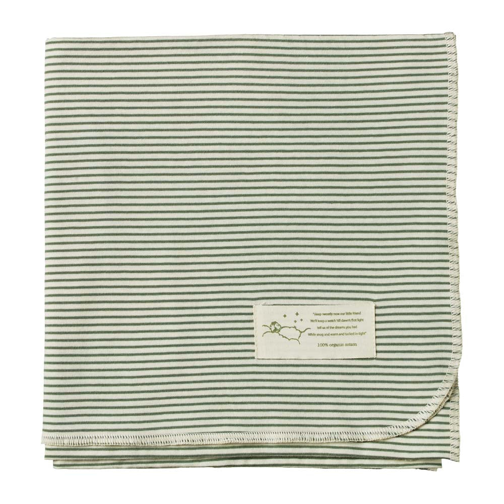 Cotton Wrap - Nettle Pinstripe