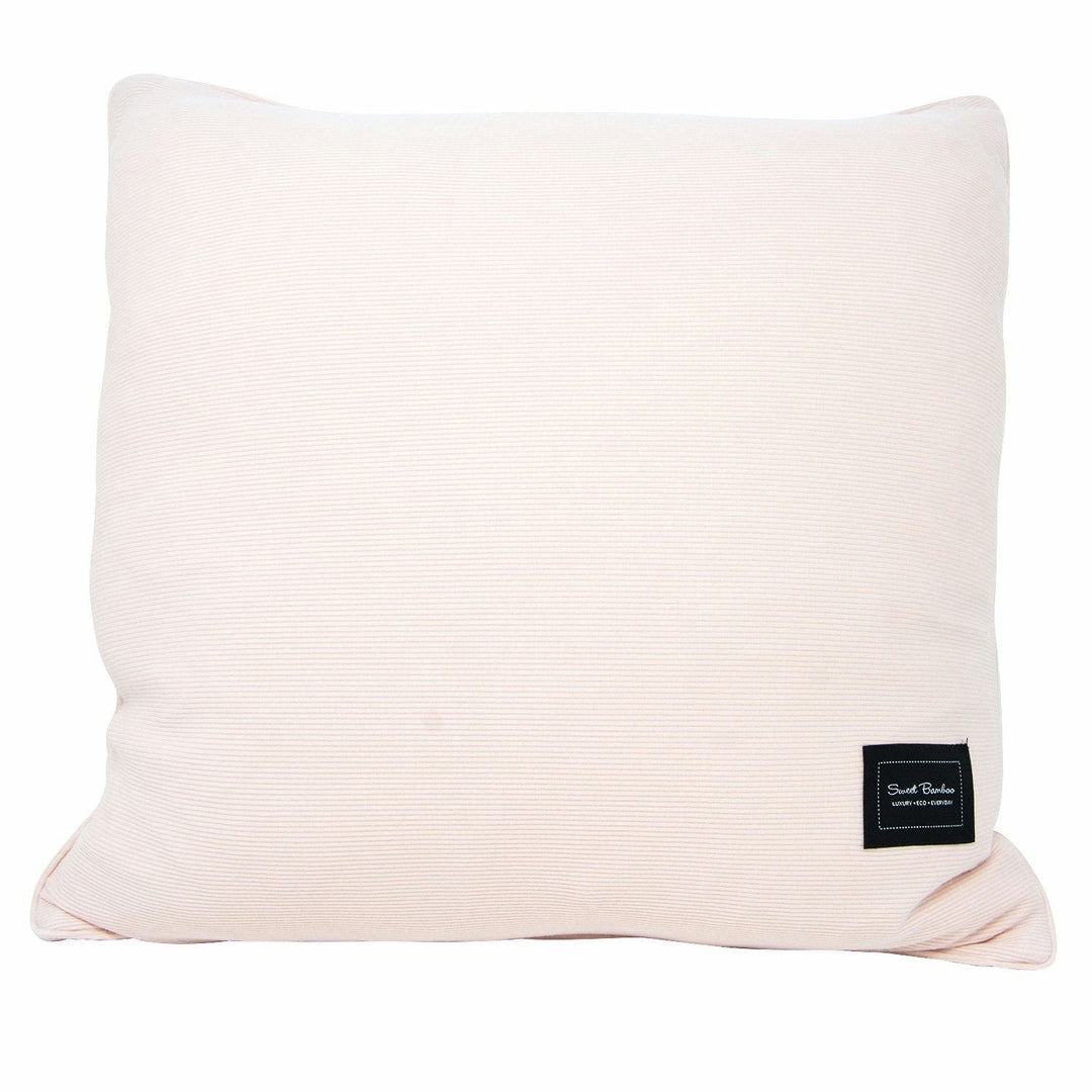 Pillow Sham - Pink Blush RIbbed
