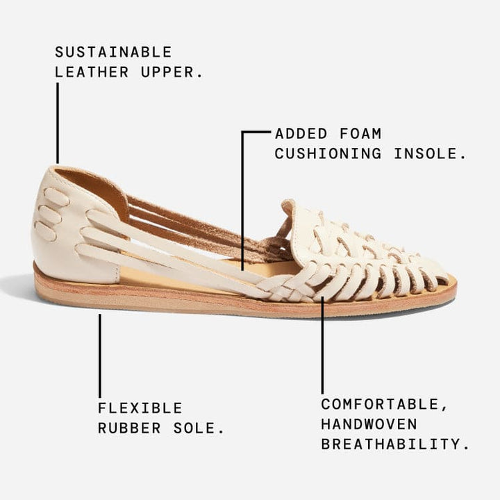 Women's Huarache Sandal 2.0 - Bone