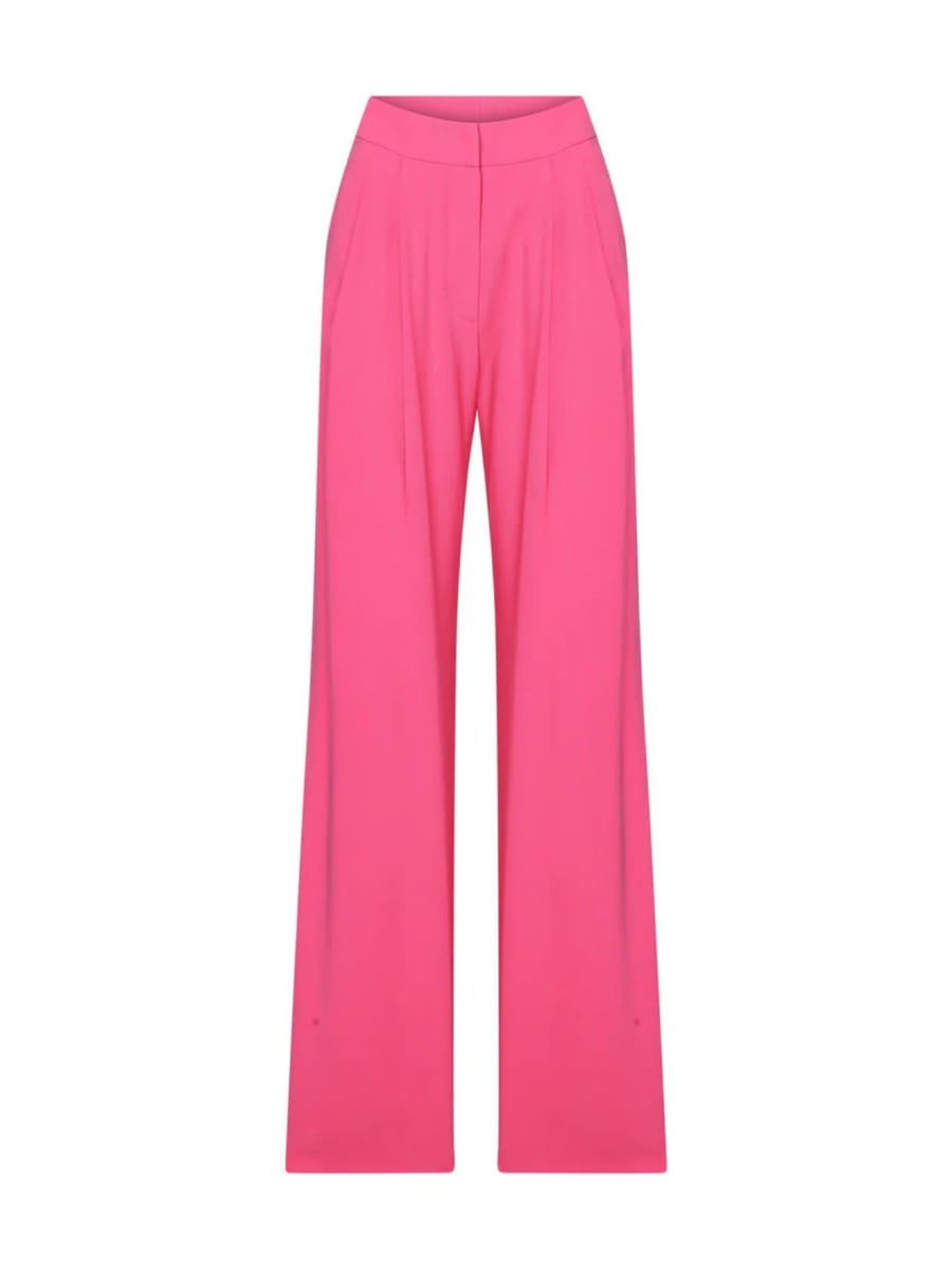 Tina Wide-leg Trousers - Pink