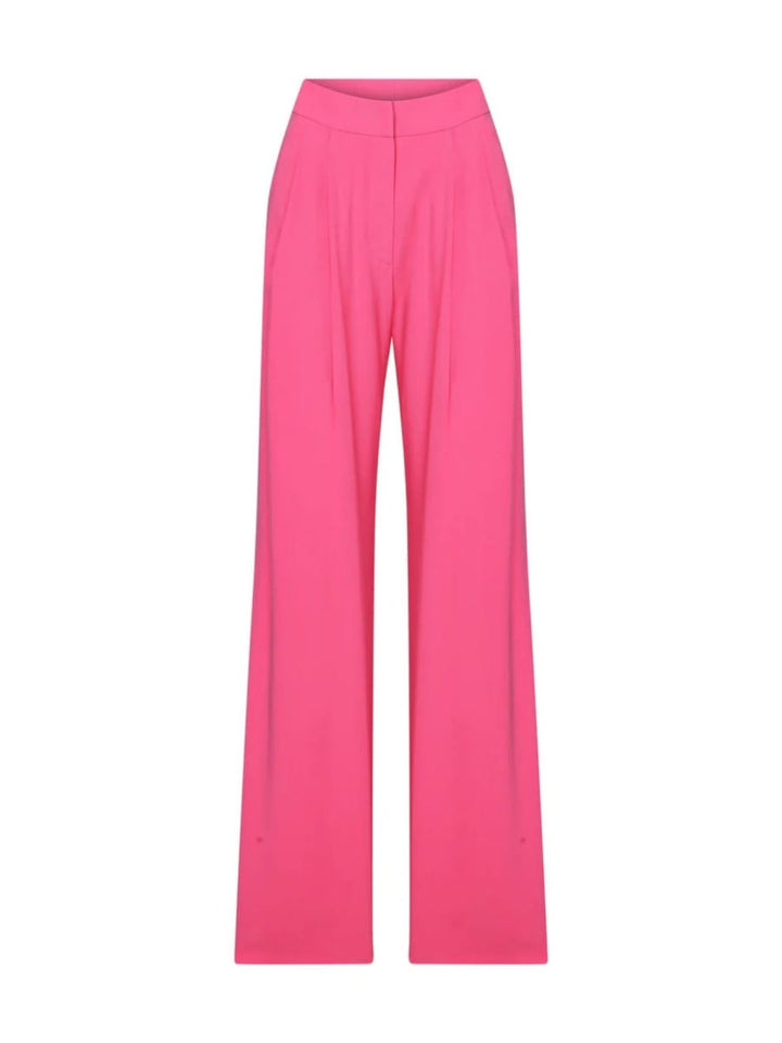 Tina Wide-leg Trousers - Pink