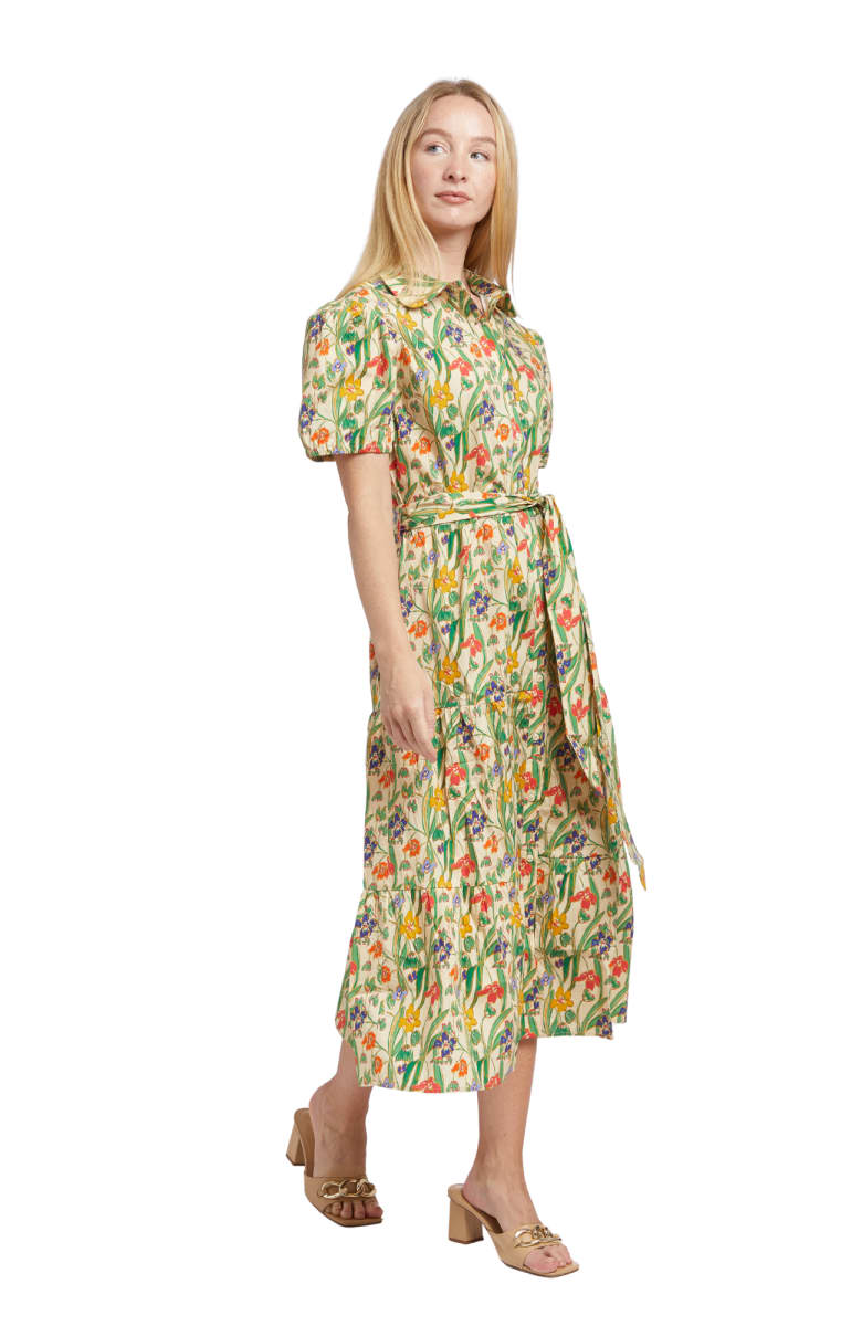 Chloe Dress - Garden Symphony